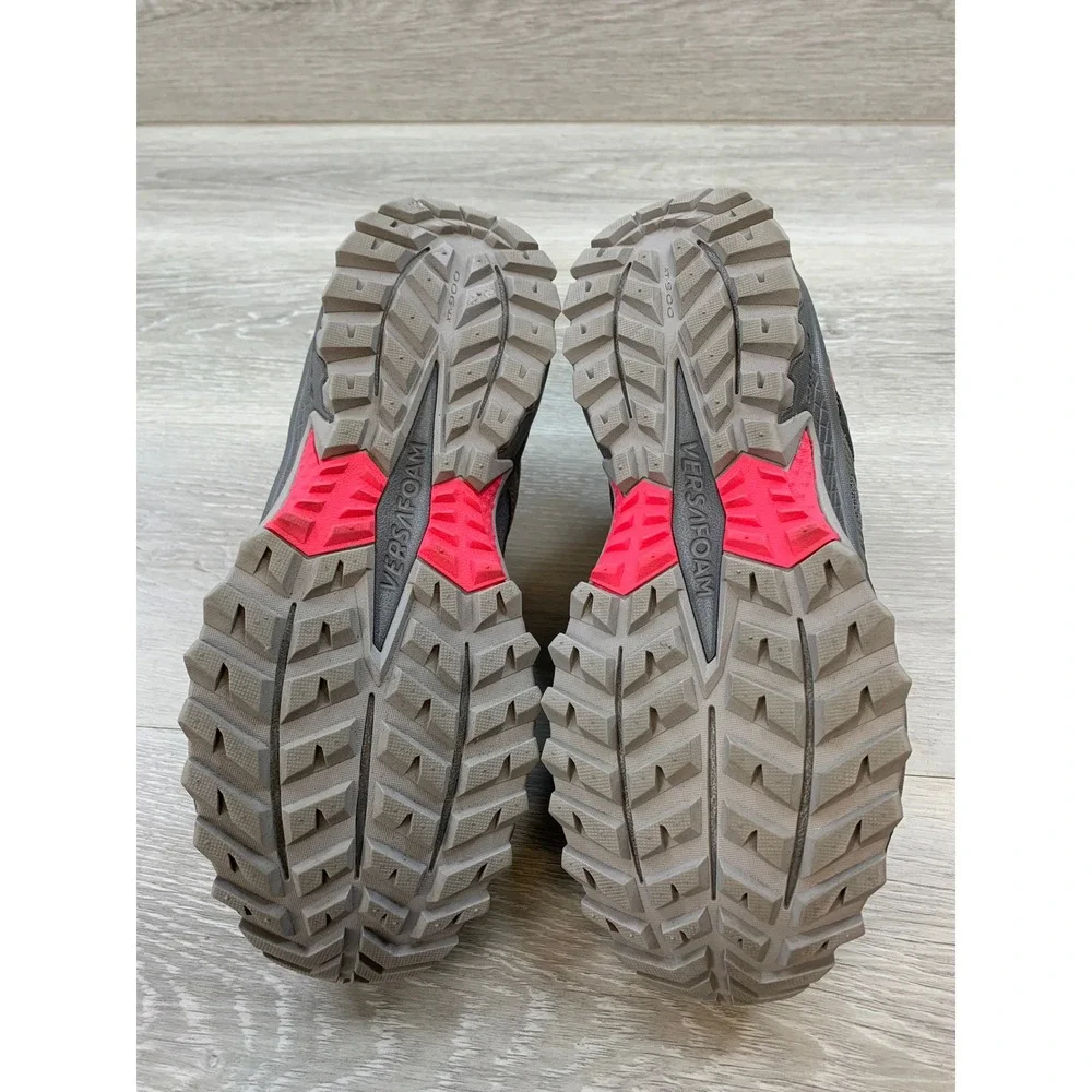 Saucony Excursion Women's 8.5 W Trail Running Shoes Grey Pink Athletic Shoes